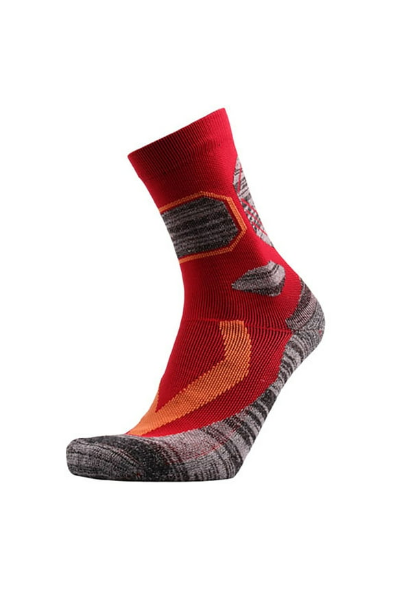 Middle Socks for Unisex Winter Skiing Mountaineering Men Women On Foot Short-Barreled Snow Ground Socks Red Socks
