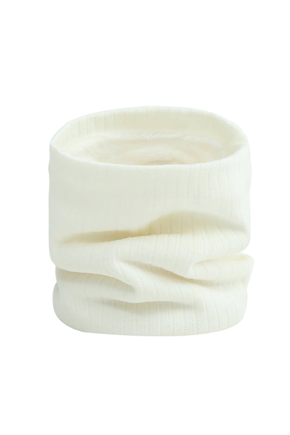 Neck Gaiters for Women Fashion Womens Solid Winter Keep Warm Neck Gaiter Scarves Scarf Neck Warmers Scarfs White Gaiters