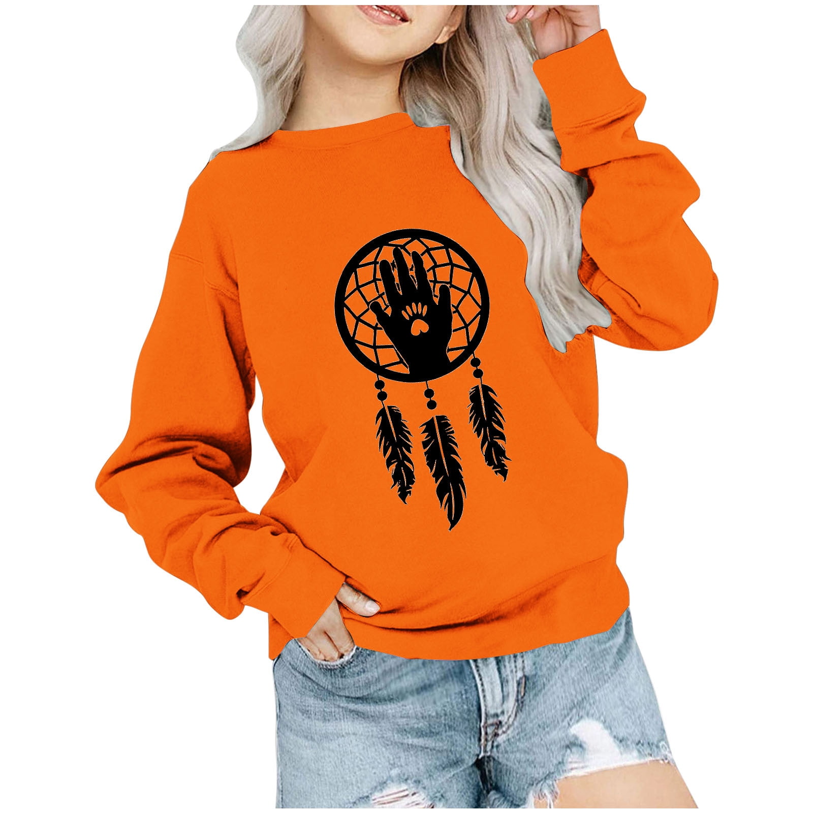 Boys Cotton Orange Striped Oversized Fit Shirt