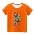 thumbnail image 1 of Penkiiy Orange Shirt for Kids , Unisex Round Neck T-Shirt for Child Women for 4-16 Years, 1 of 3