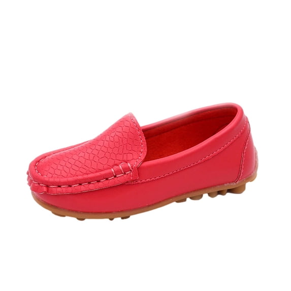 Penkiiy Pedal Candy-colored Beanie Shoes, Baby Shoes, Tendon Bottom Boys And Girls Shoes Toddler Sandals Wonder 5-5.5 Years Red On Clearance