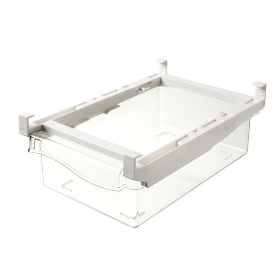 Penkiiy Refrigerator Organizer Bins - Clear Plastic Bins For Fridge, Freezer, Kitchen Cabinet, Pantry Organization, Fridge Organizer