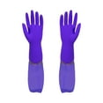 thumbnail image 1 of Penkiiy Reusable Long Dishwashing Cleaning Gloves with Latex Free, Long Cuff,Cotton Lining,Kitchen Gloves, 1 of 7
