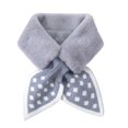 thumbnail image 1 of Penkiiy Scarves for Women All-match Thick Plush Towel Cute Lady Fashion Winter Plush Scarf Jacket Lady Scarf Warm Bib Gray Scarves, 1 of 2