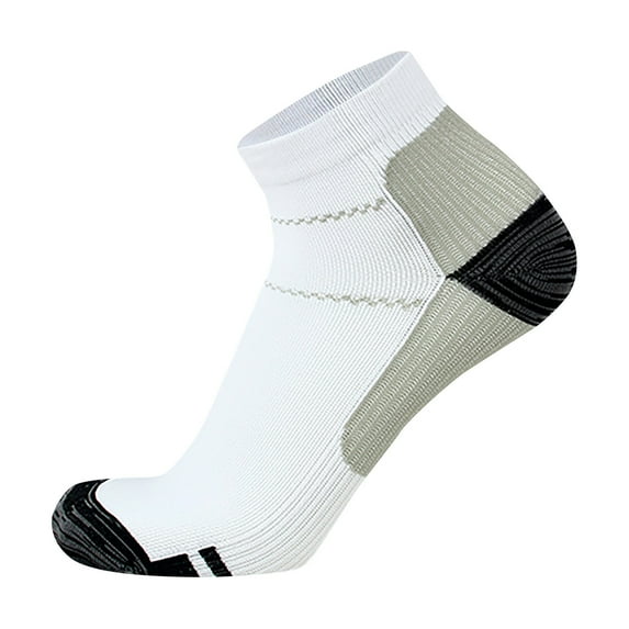 Penkiiy Socks for Men Men Women Low Canister Movement Take A WalkTowel Cotton Breathable Socks Gray Socks