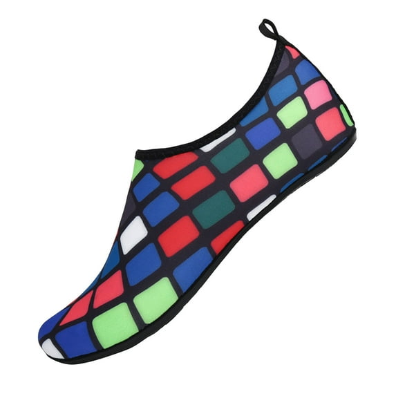Penkiiy Socks for Men Men's And Women's Same Rubber Bottom Printing Beach Swimming Socks Multicolor Socks