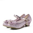 thumbnail image 1 of Penkiiy Sparkly Sequined Girls' Princess Heels - Lightweight Casual Shoes for Toddler to Big Kids | Performance & Dance Shoes, 1 of 3