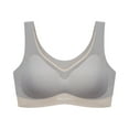 thumbnail image 1 of Penkiiy Sports Bras for Women Women’s Sports Bra Wirefree Padded Medium Support Yoga Bras Gym Running Workout Tank Tops For Workout Sleeping Traveling Gray Bras, 1 of 2