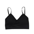thumbnail image 1 of Penkiiy Sports Bras for Women Women Plus Size Bras Padded Seamless Sleepwear Yoga Bra Wireless Underwear Black Bras, 1 of 3