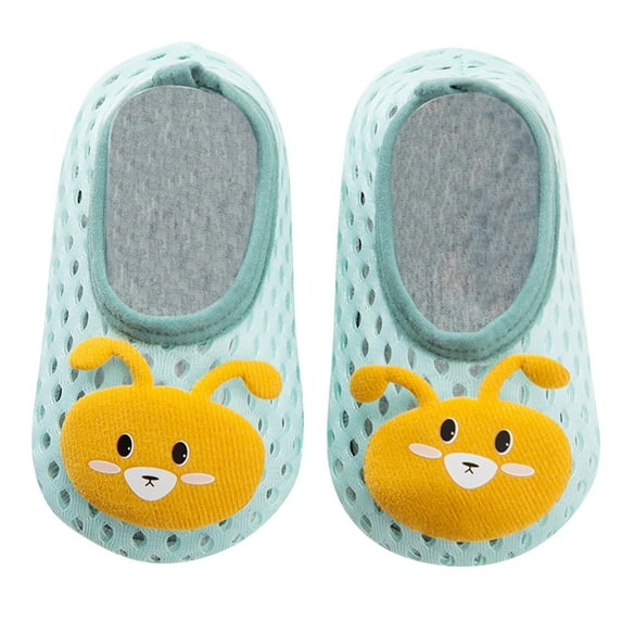 Penkiiy Spring Summer Baby Socks Floor Socks Anti-skid Cool Insulation Indoor Soft Soled Shoes Socks Ankle Support First Walkers Baby Shoes 2-3 Years On Clearance