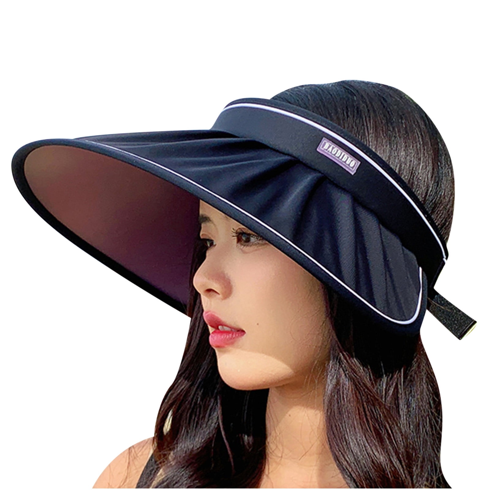 Wide Brim Women Floppy Brim s Sun Visor Hat Women, Beach Hat Wide