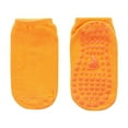 thumbnail image 1 of Penkiiy Toddler Baby Non Slip Socks Ankle Socks with Grippers Kids Boys Girls Socks 3 Pairs for 0-12 Years Infant Children Yellow, 1 of 5