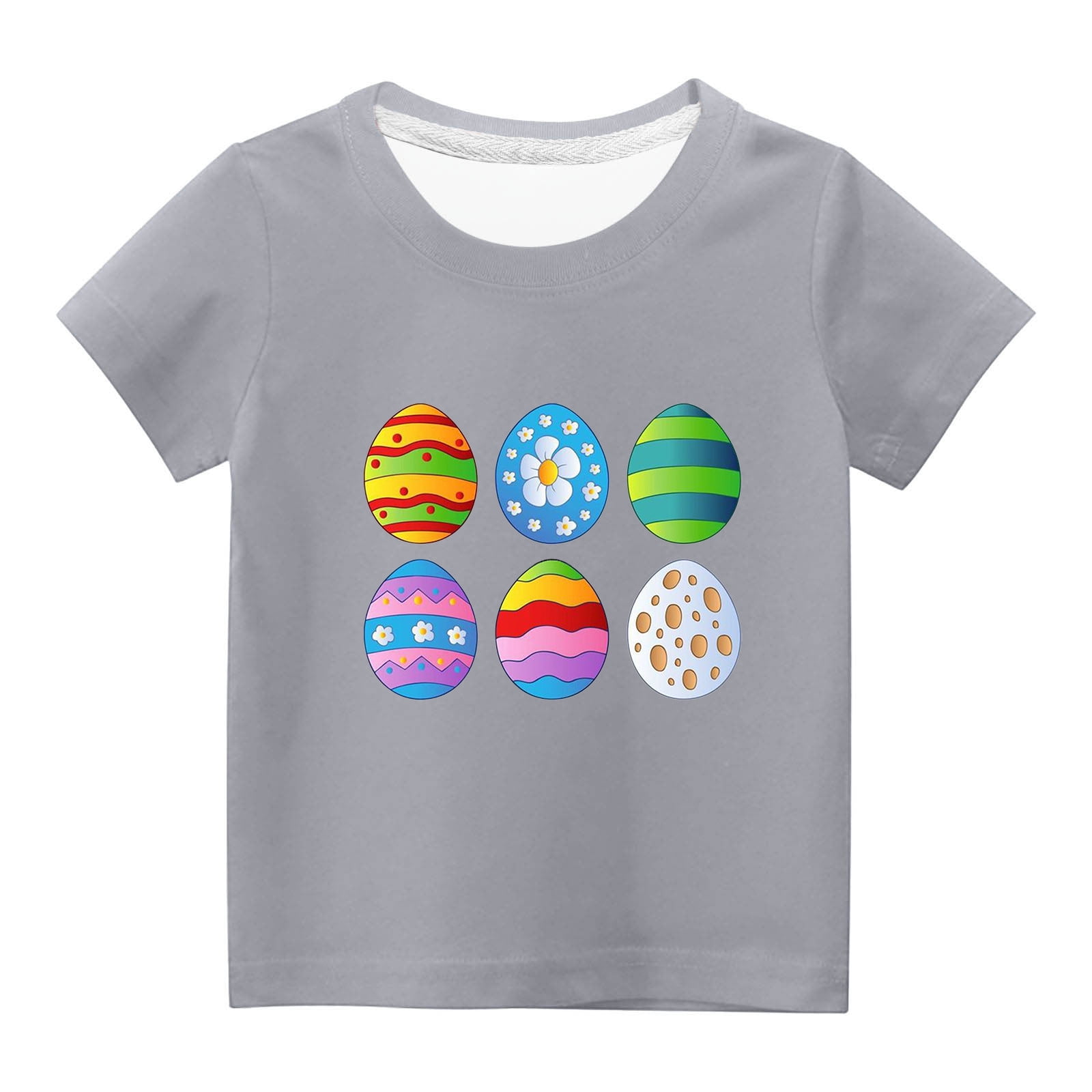 Hip Hop Easter Shirt For Girls Toddlers Kids Leopard Bunny T-Shirt Hip Hop Easter Shirt For Girls Toddlers Kids Leopard Bunny T-Shirt