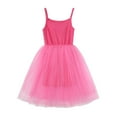 thumbnail image 1 of Penkiiy Toddler Kids Baby Girls Fashion Cute Solid Color Suspenders Mesh Princess Dress Dresses for Toddler Girls 5-6 Years Hot 2023 Summer Deal, 1 of 9