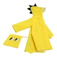 thumbnail image 1 of Penkiiy Toddler Rain Suit,Waterproof Kids Rainsuit,Unisex Baby Rain Coat Coverall 2-3 Years Yellow, 1 of 5