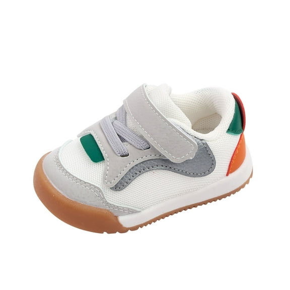 Penkiiy Toddler Shoes Baby Boys Girls Cute Fashion Breathable Mesh Non-slip Soft Bottom Sports Casual Shoes Smart Step First Walkers Shoes 9-12 Months 2023 Summer Deal