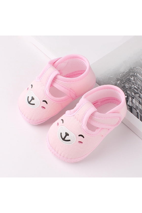 Toddler Shoes Soft Sole First Walkers - Cute Cartoon Summer Sandals, Breathable Non-Slip Infant Socks Shoes