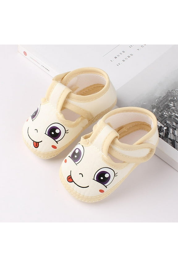 Toddler Shoes Soft Sole First Walkers - Cute Cartoon Summer Sandals, Breathable Non-Slip Infant Socks Shoes