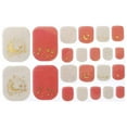 thumbnail image 1 of Penkiiy Toe Nail Stickers ,Diamond Charm Full Nail Wraps Glitter Toenail Nail Polish Strips Marble Decals Colorful Sparkly Rhinestones Toe Nail Wraps Toes Nails for Women Manicure, 1 of 3