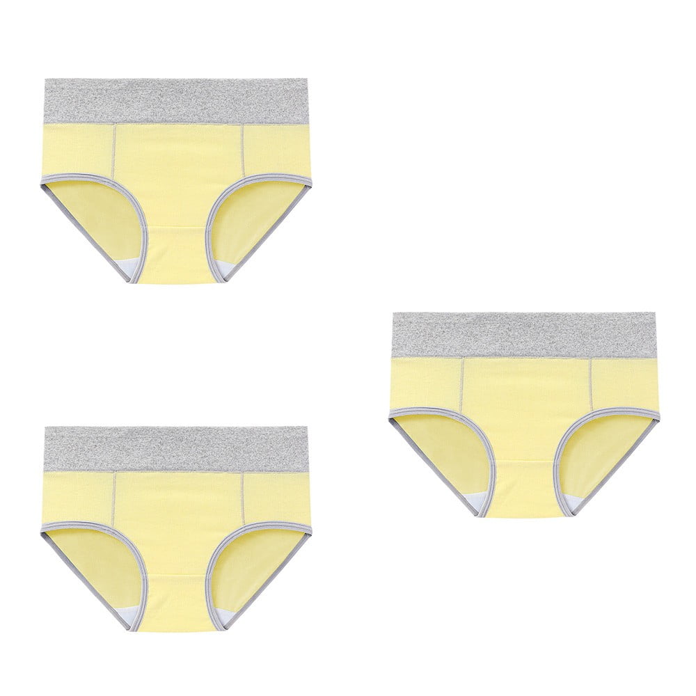 Penkiiy Underwear for Women Colored And Minimalist Cotton Waist Lifting And Buttocks Closing