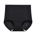 thumbnail image 1 of Penkiiy Underwear for Women Women's Abdominal Contraction, Small Belly Lifting, Breathable Shaping, Traceless High Waist Underpants Black Underwear, 1 of 2