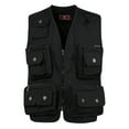 Penkiiy Vest for Men Mens Gilet Waistcoat Multi Pocket Fishing Hunting