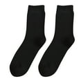 thumbnail image 1 of Penkiiy Warm Socks for Men Men's Solid Socks Casual Cotton Socks Warm Socks Black Socks, 1 of 2