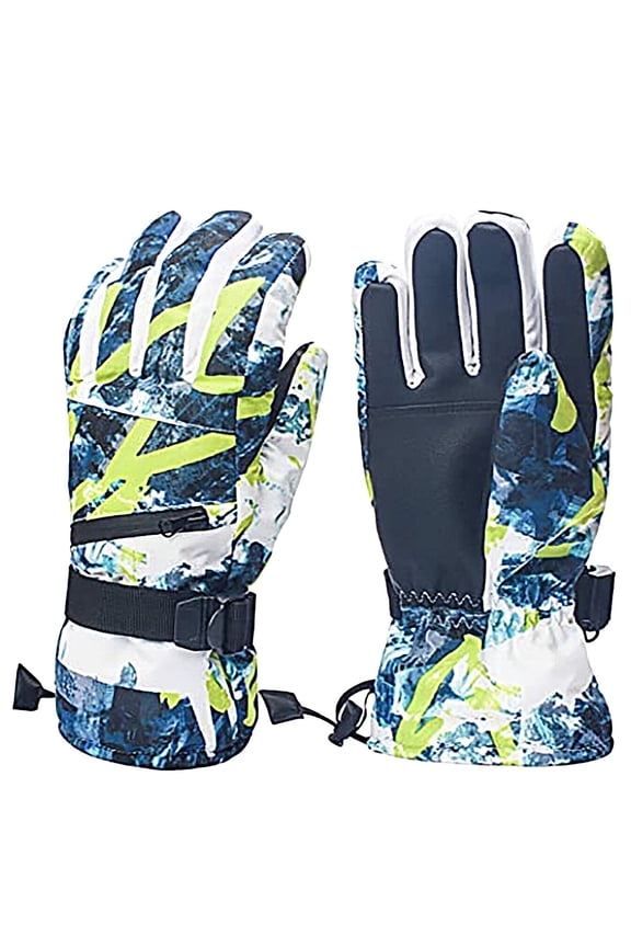 Penkiiy Waterproof And Cold Proof Gloves For Men And Women Ski Gloves Gift