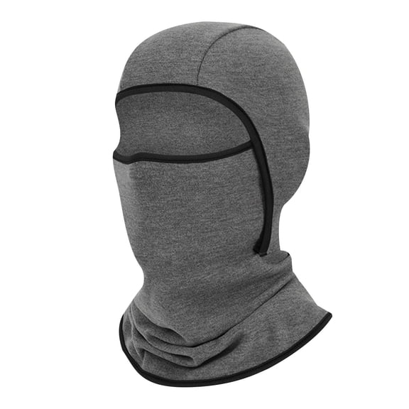 Penkiiy Winter Children's Cycling Face Mask Cold And Windproof Outdoor Bicycle And Motorcycle Protection Skiing Face Mask Dark Gray