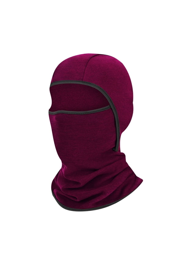 Winter Children's Cycling Face Mask Cold And Windproof Outdoor Bicycle And Motorcycle Protection Skiing Face Mask Watermelon Red