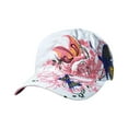 thumbnail image 1 of Penkiiy Women Baseball Caps, Flowers Butterfly Sequins Embroidered Baseball CapAdjustable Breathable Embroidered Sun Hat for Sport Golf Mesh Sunbonnet Outdoor White, 1 of 2