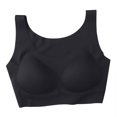 thumbnail image 1 of Penkiiy Women Bras Woman's Comfortable Lace Breathable Bra Underwear No Rims Black Bras, 1 of 5
