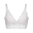 thumbnail image 1 of Penkiiy Women Bras Woman's Comfortable Lace Breathable Bra Underwear No Rims White Bras, 1 of 4