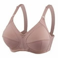 thumbnail image 1 of Penkiiy Women Bras Woman's Solid Color Comfortable Hollow Out Perspective Bra Underwear No Rims Pink Bras, 1 of 9