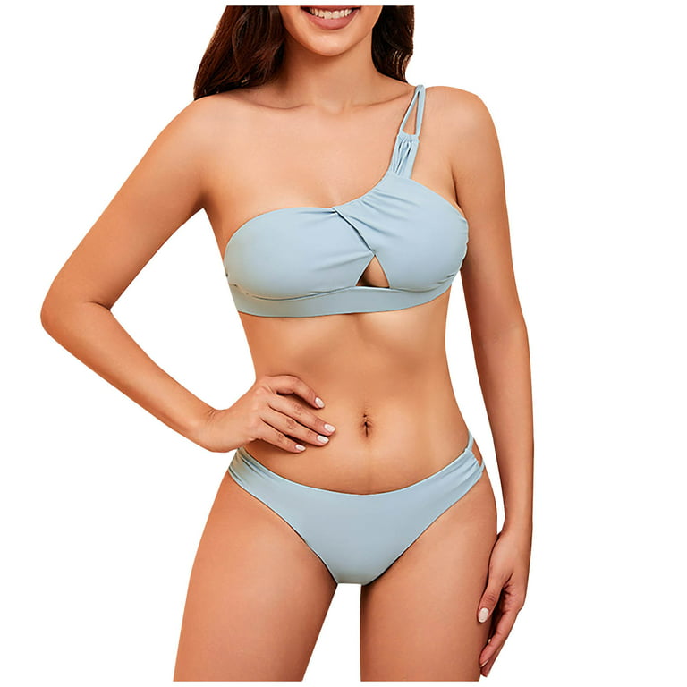 Women Swimsuits Bathing Suit with Breast Support Two Piece Fashion