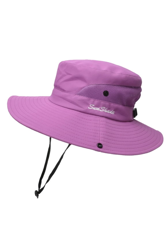 Women Girls Warm Fleece Winter Beanie with Fleece Lined Purple