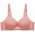 thumbnail image 1 of Penkiiy Women Lingerie Women Lace Bralette Plus Size Vest Crop Wireless Lingerie Deep V Sexy Underwear Camisole Cute Bra Hot Pink Bras, 1 of 3