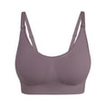 thumbnail image 1 of Penkiiy Women Nursing Bras Ladies Comfortable Breathable No Steel Ring Front Buckle Breastfeeding Bra Woman Underwear Purple Bras, 1 of 9