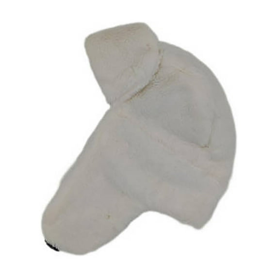 Penkiiy Women Russian Ushanka Trapper Pilot Aviator Cap Winter Windproof Ski Hat White