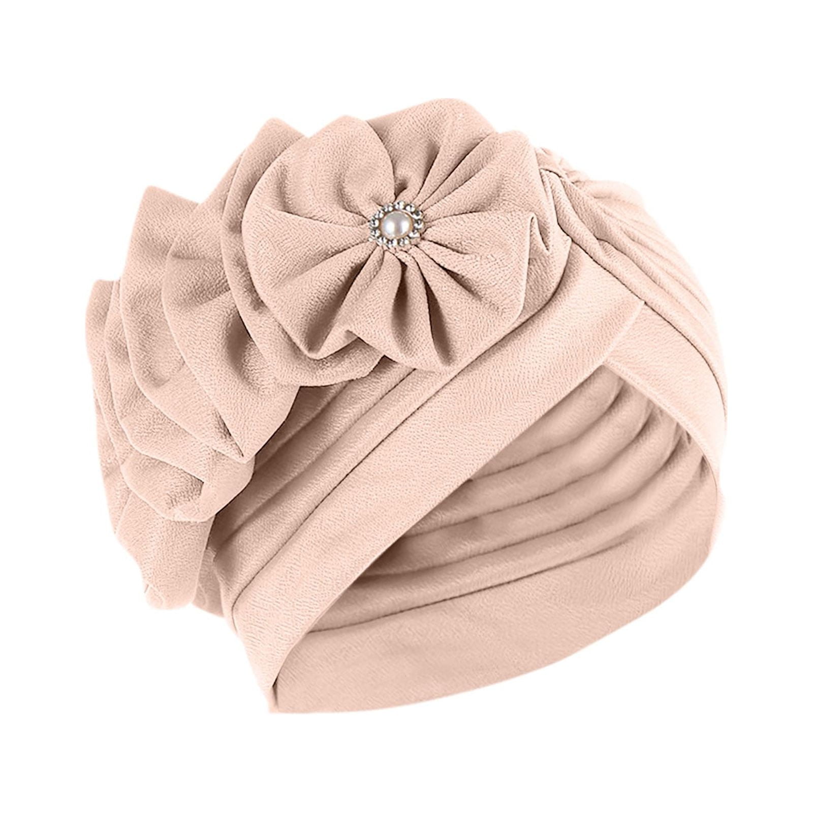 Jersey Hijab Women Stretchy Turban Hat Soft African Knotted Turban