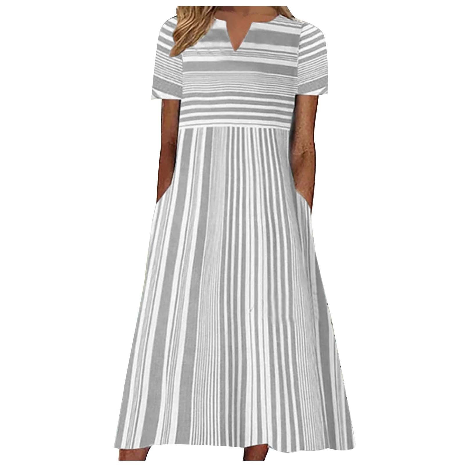 2023 Summer Casual Women's Dress with Pockets main image 0