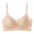 thumbnail image 1 of Penkiiy Womens Adhesive Bras Women's Silicone Invisible Bra Reusable Chest Sticker Lifting Chest Anti-Bulging Beige Bras, 1 of 7