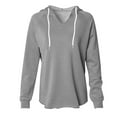 thumbnail image 1 of Penkiiy Womens Fashion Tops Hoodies for Women Pullover Oversized Sweatshirts Long SLeeve V-Neck Shirts Loose Fit 2XL Gray, 1 of 4