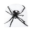 thumbnail image 1 of Penkiiy Y2K Gothic Spider Pattern Knit Hat Women Slouchy Knitted Beanie Men Winter Warm Skull Cap White, 1 of 3