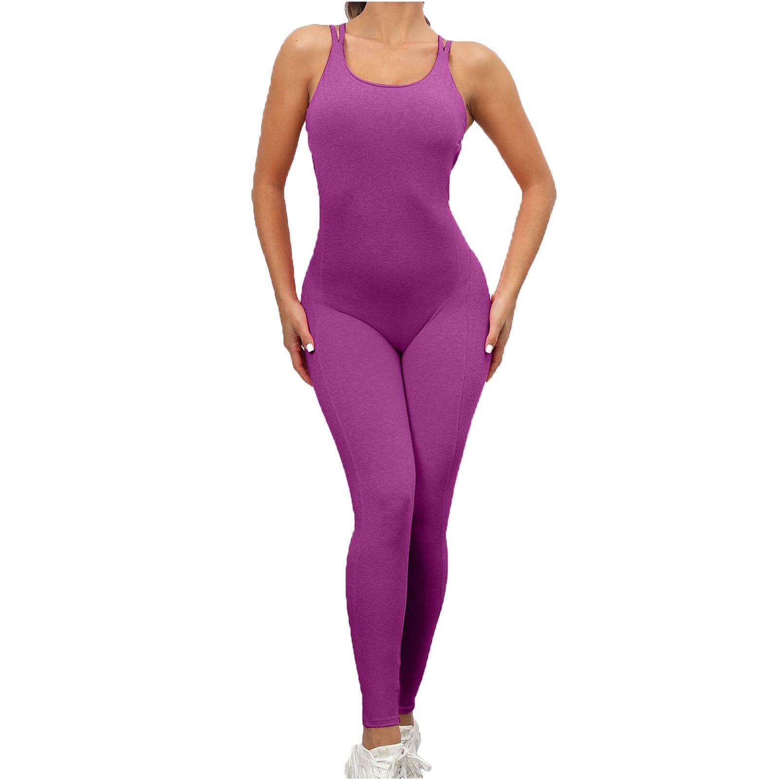 Lingswallow, Pants & Jumpsuits, Lingswallow Purple Leggings Midrise Yoga  Workout Pants W Pockets
