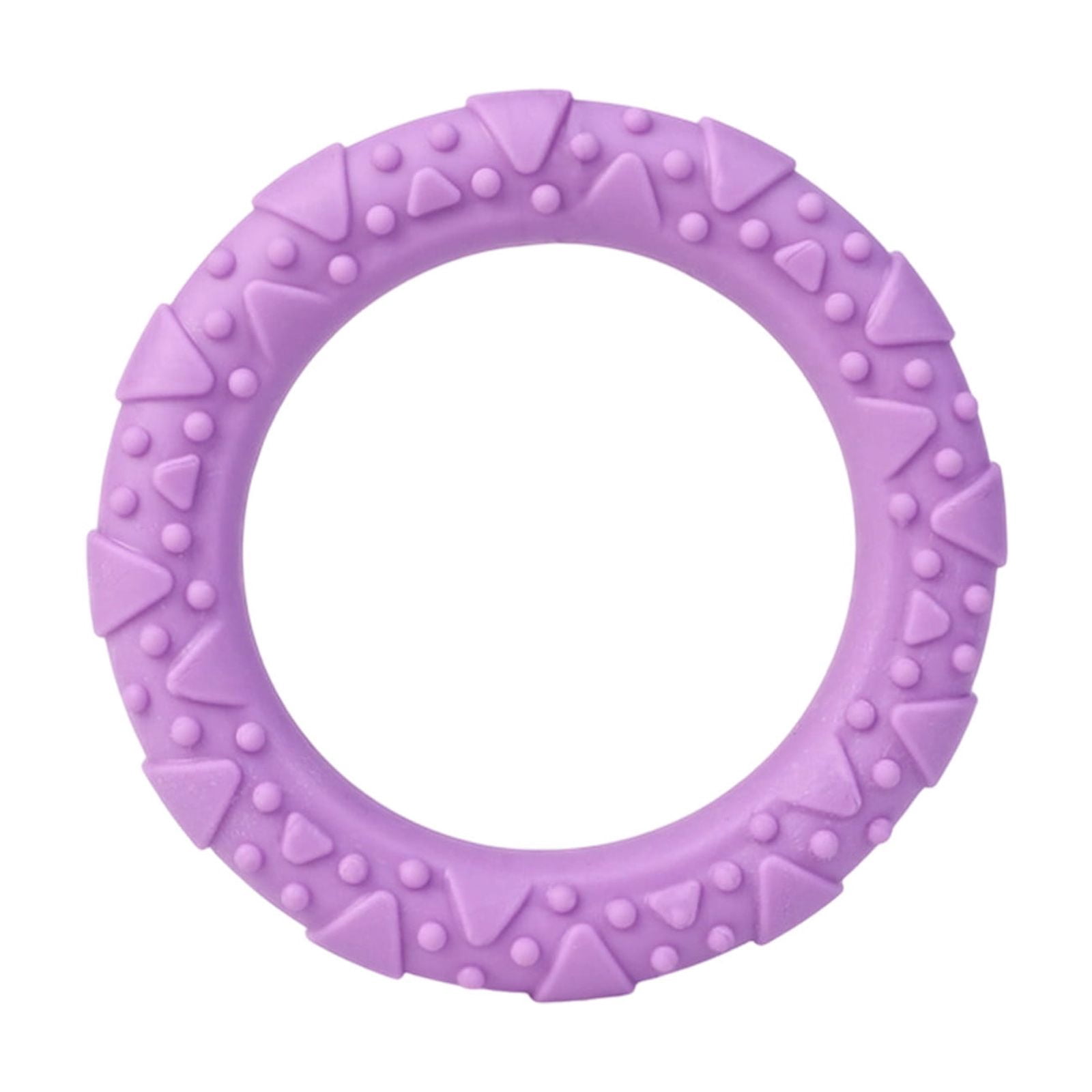Penmahua Dog Chew Toy Durable Plastic Ring For Teething Training ...