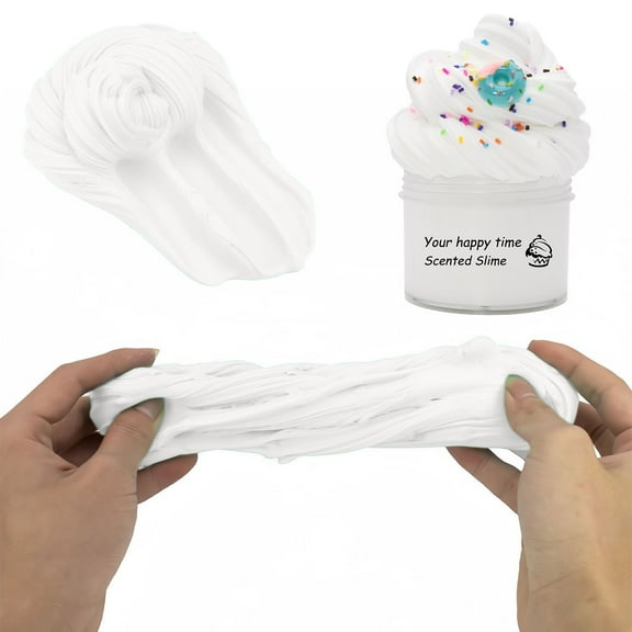 Penmahua Slime Furry Butters 70Ml Cotton Puree For Diy Noodles And Creative Crafts Non Settling Stretchy With Accessories Sensory Play Slime O