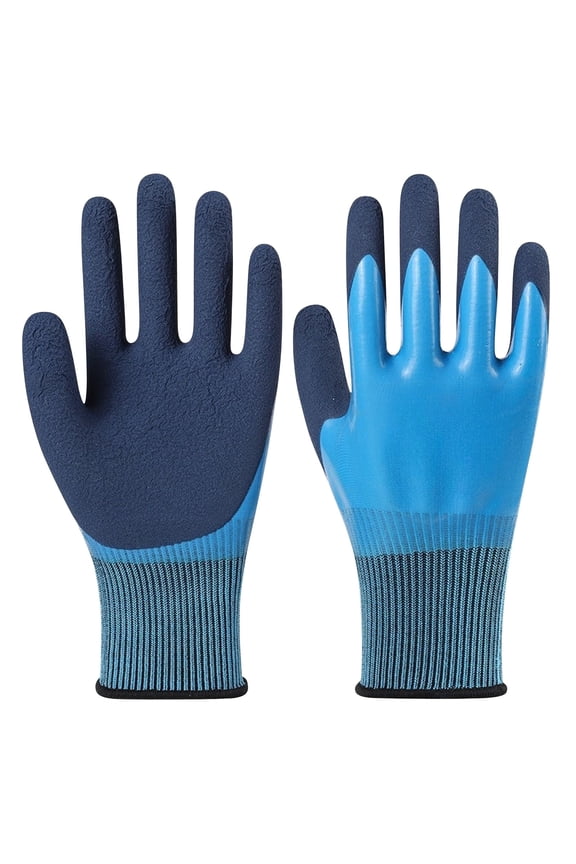 Waterproof Anti-Slip Insulated Work Gloves Cold Proof Thermal For Fishing Outdoor Winter Sports And Construction Nylon