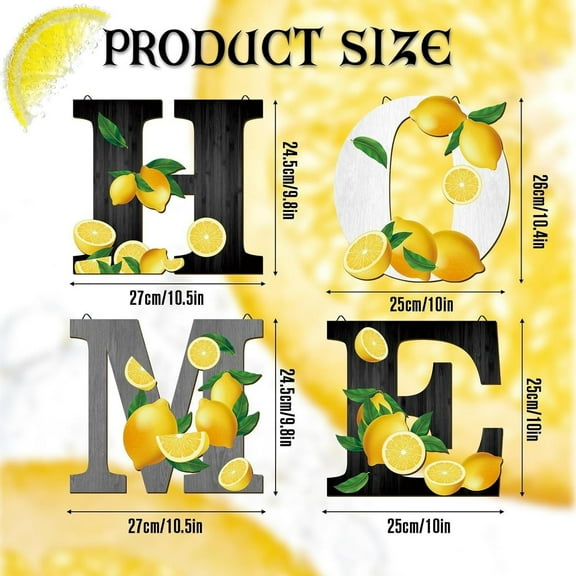 Penmahua Wood Home Sign Coastal Blue Starfish Beach Theme Letters For Wall Decor Art Signs Living Room Kitchen