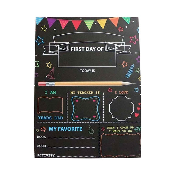 Penmahua Wooden Hanging Mini Blackboard Double Sided Message Writing Board Small Listing Board For Home Office Kitchen Memo